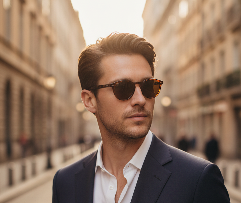 Campaña traje navy