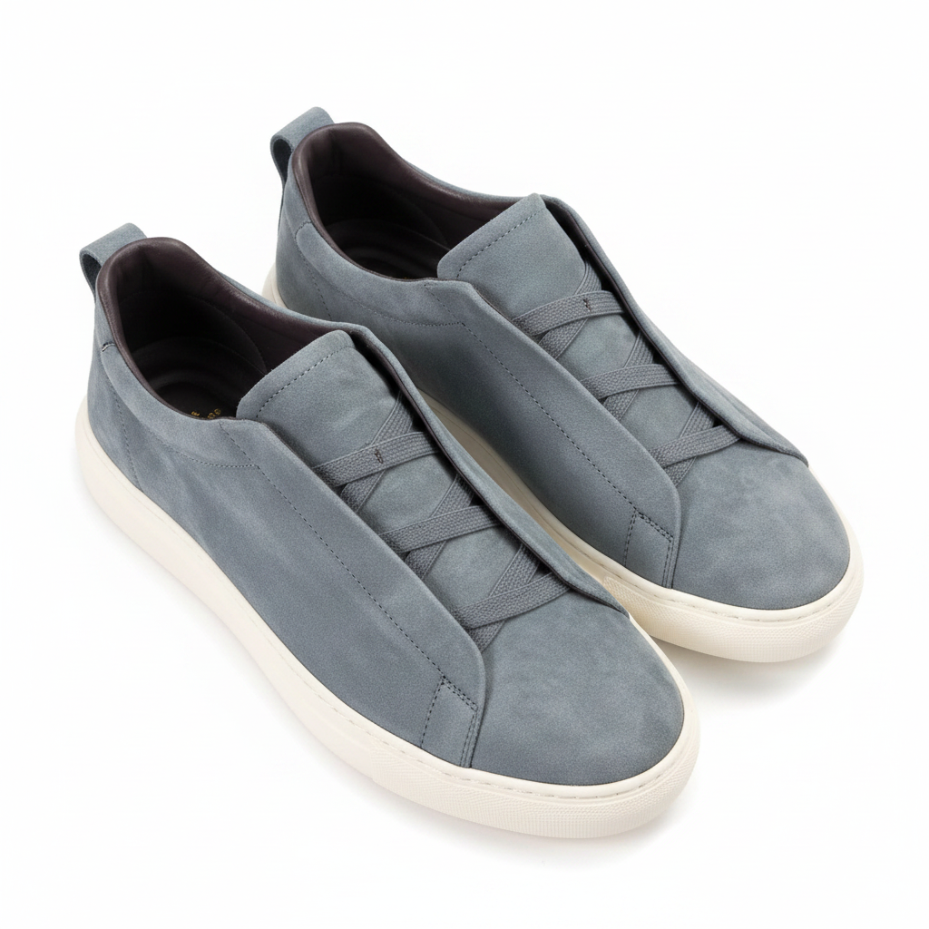 | Zapatilla de Ante slip para hombre