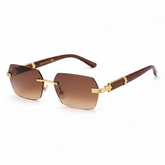 Aurum Rimless Elite - Lente Transparente