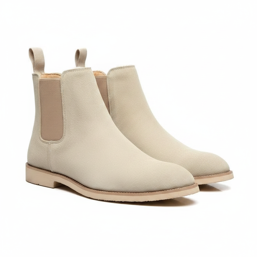 Maison Chelsea Beige Crema con forro — par