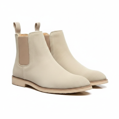 Maison Chelsea Beige Crema con forro — par