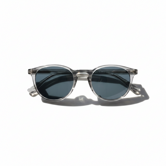 Gafas Riviera Round Crystal - Flat lay mármol blanco