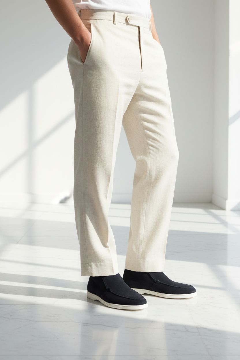 Maison Loafer Azul Marino — modelo