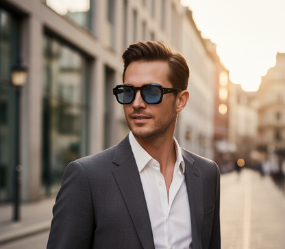 Modelo hombre elegante
